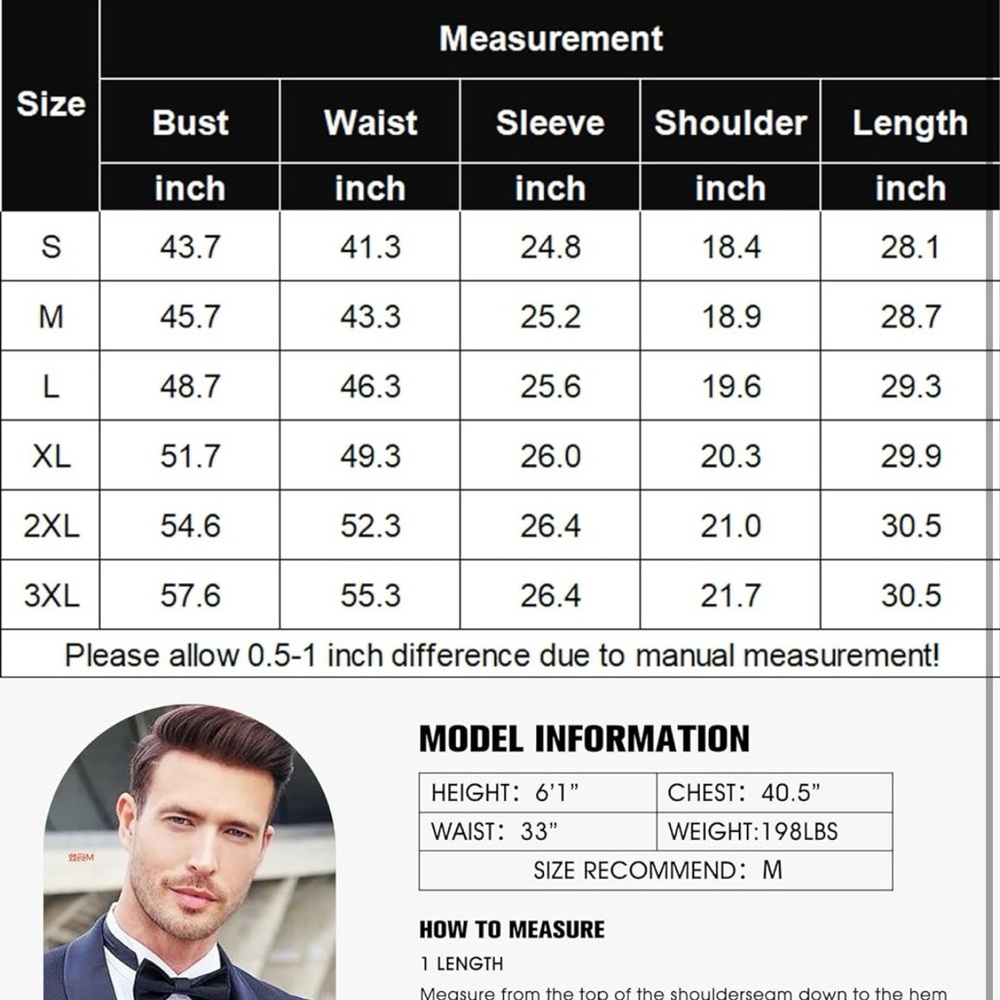 Men's Long Sleeve Wrinkle Free Shirts Button Down Casual Stretch Dress Shirt - Picture 5 of 6